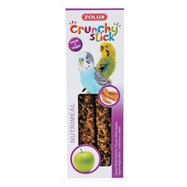 Mazlíčci - Crunchy Stick Parakeet Proso/Jablko 2ks Zolux